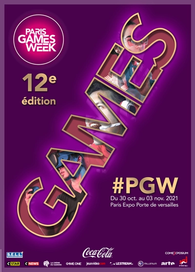 Affiche pour la Paris Games Week